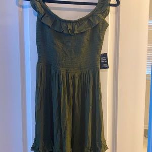 Express Green Maxi Dress Size Small